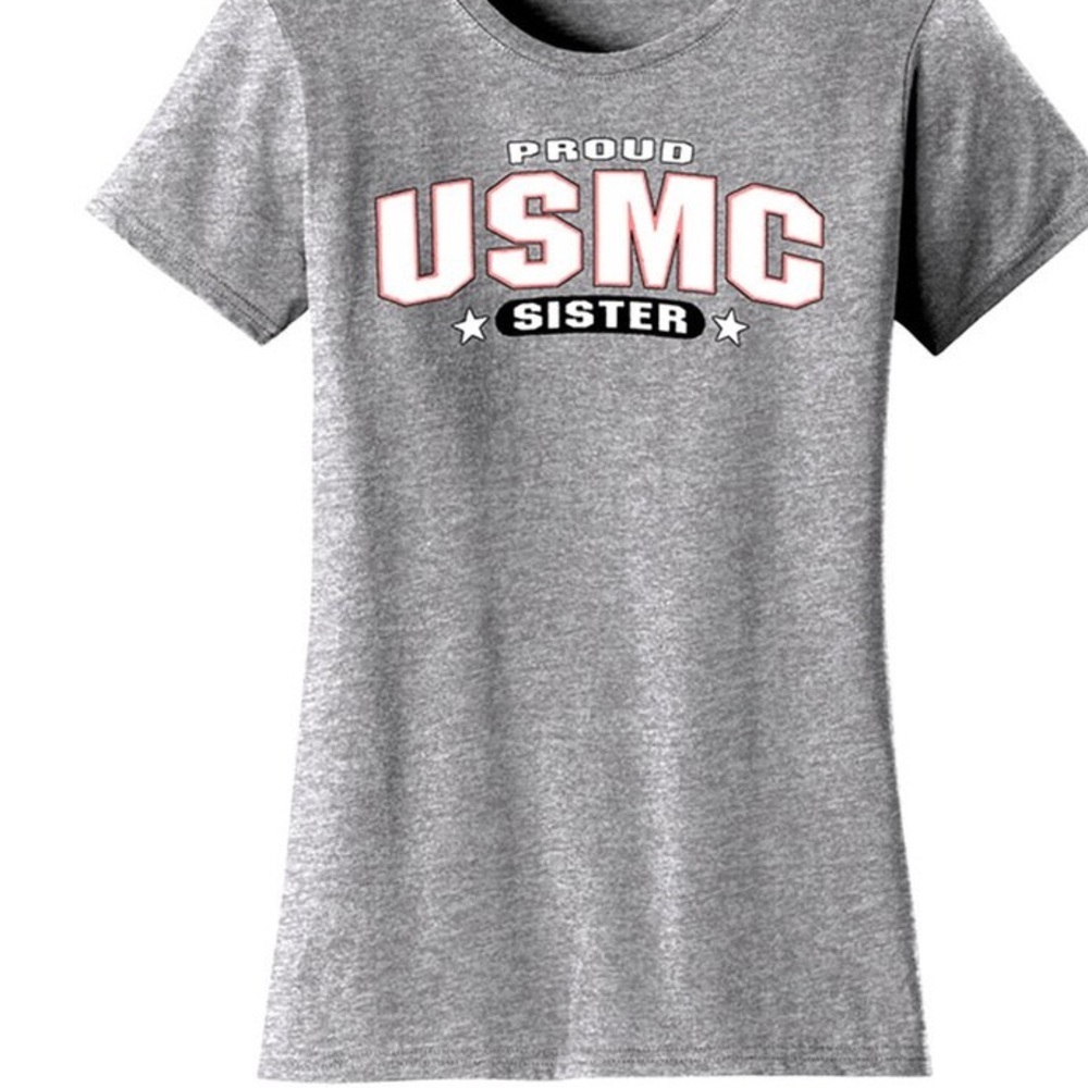 Frontline Military Apparel Women's USMC Proud Sister Tee Size XL NEW